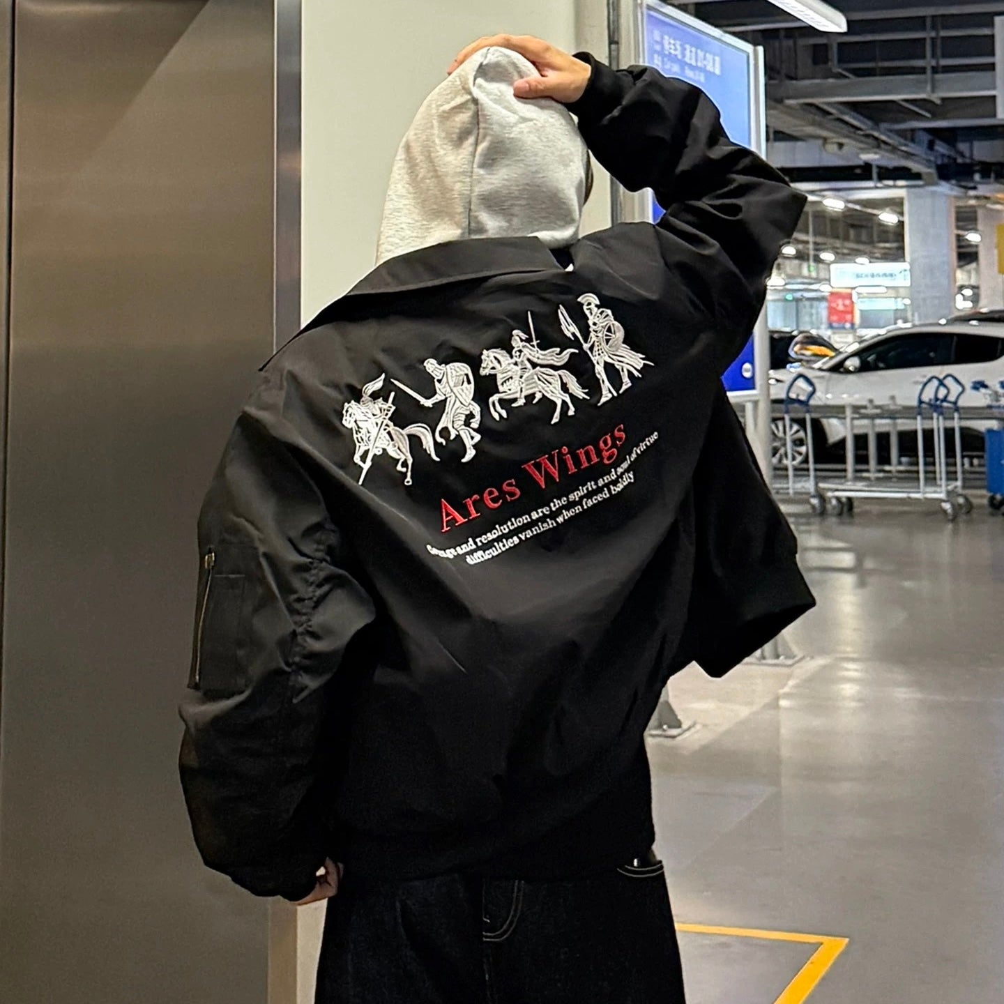 Zip-Up Collared Jacket znk000208