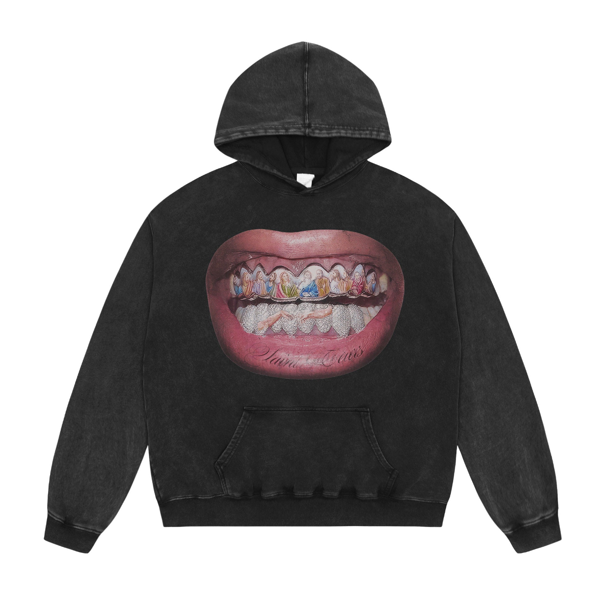 ウォッシュリップグラフィックフーディ znk000165