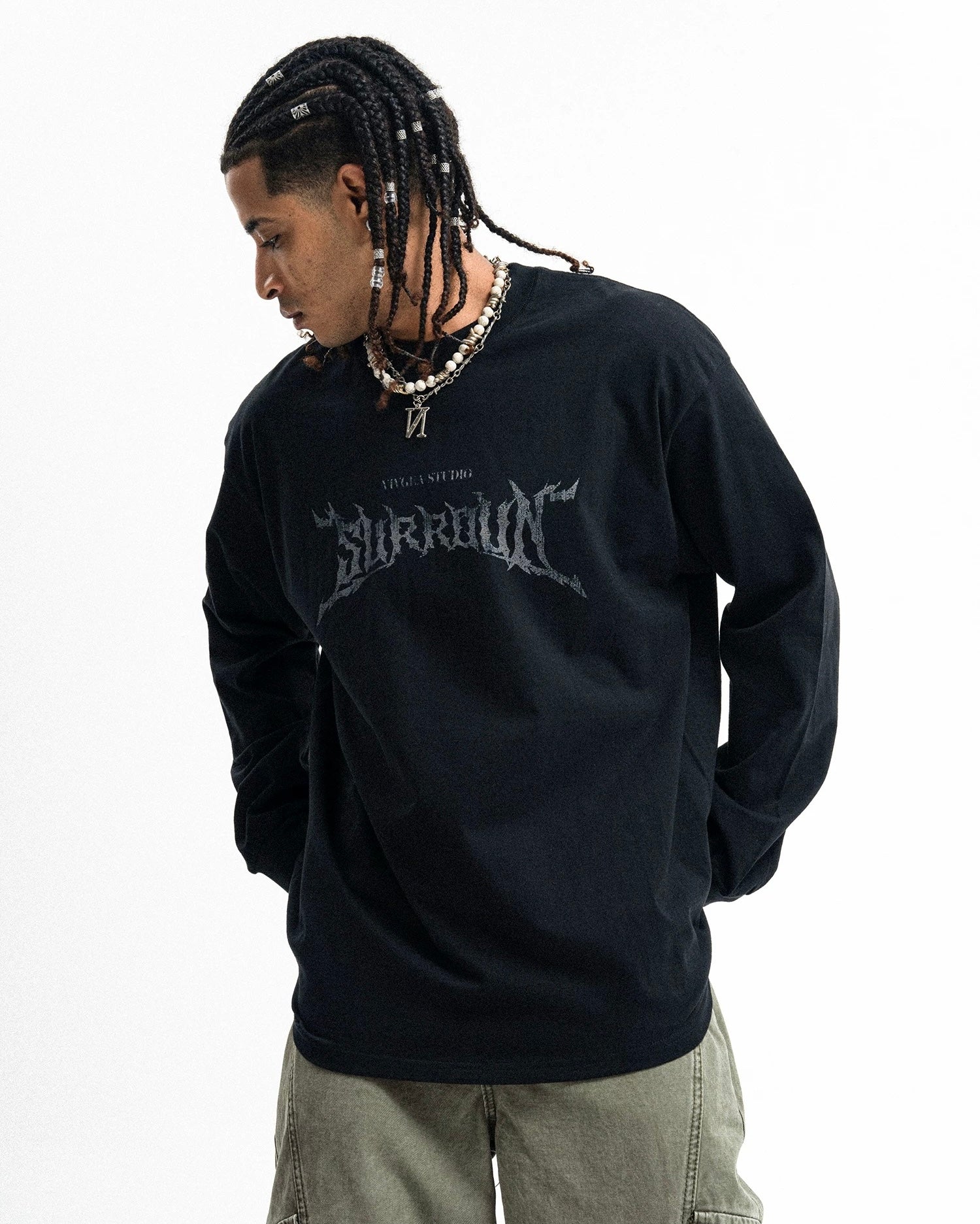 ロゴロングスリーブTシャツ znk000086