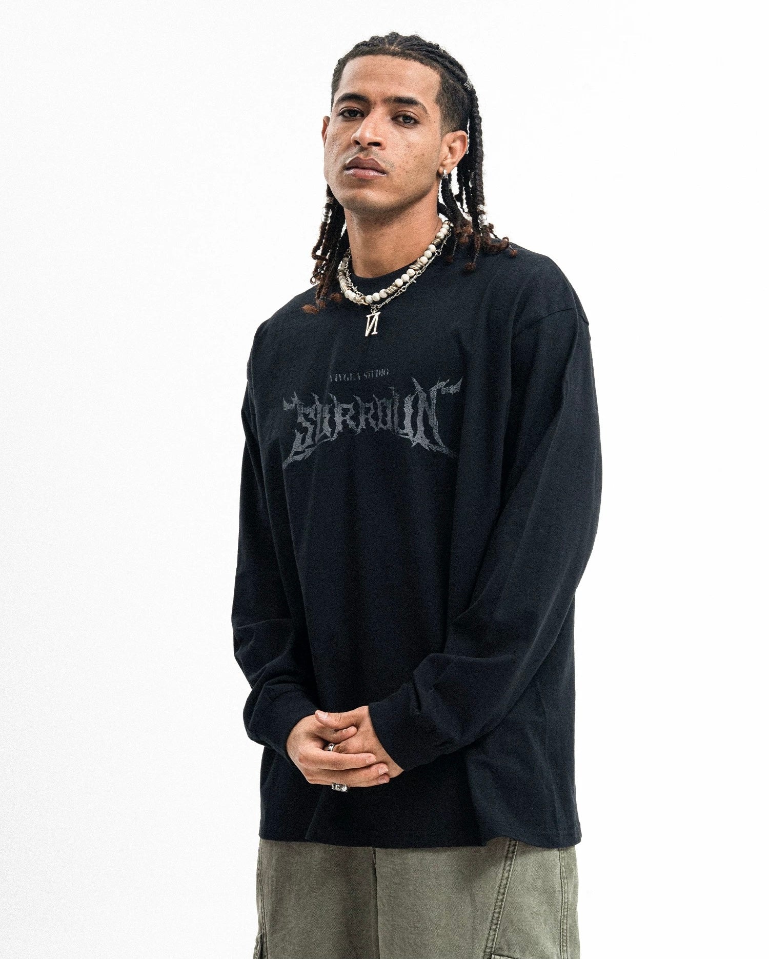 ロゴロングスリーブTシャツ znk000086