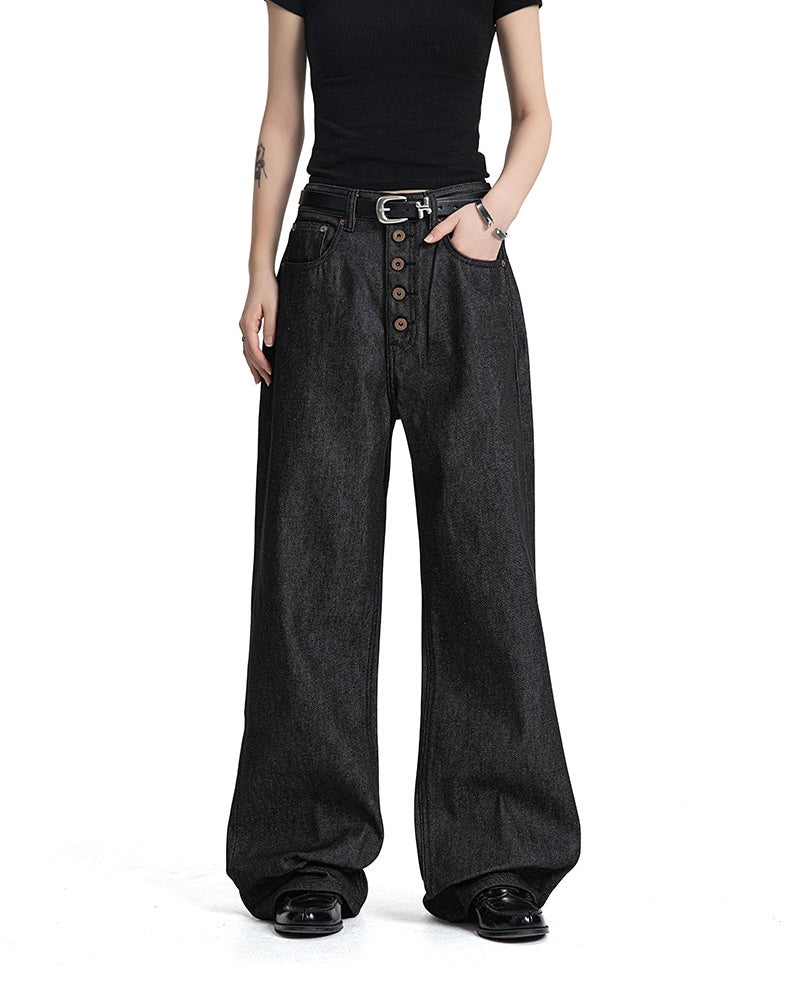 ルーズシルエット デニムパンツ SS-000454