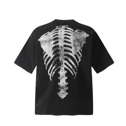 スケルトンプリントTシャツ ユニセックス オーバーサイズ ストリート系 SS-000333