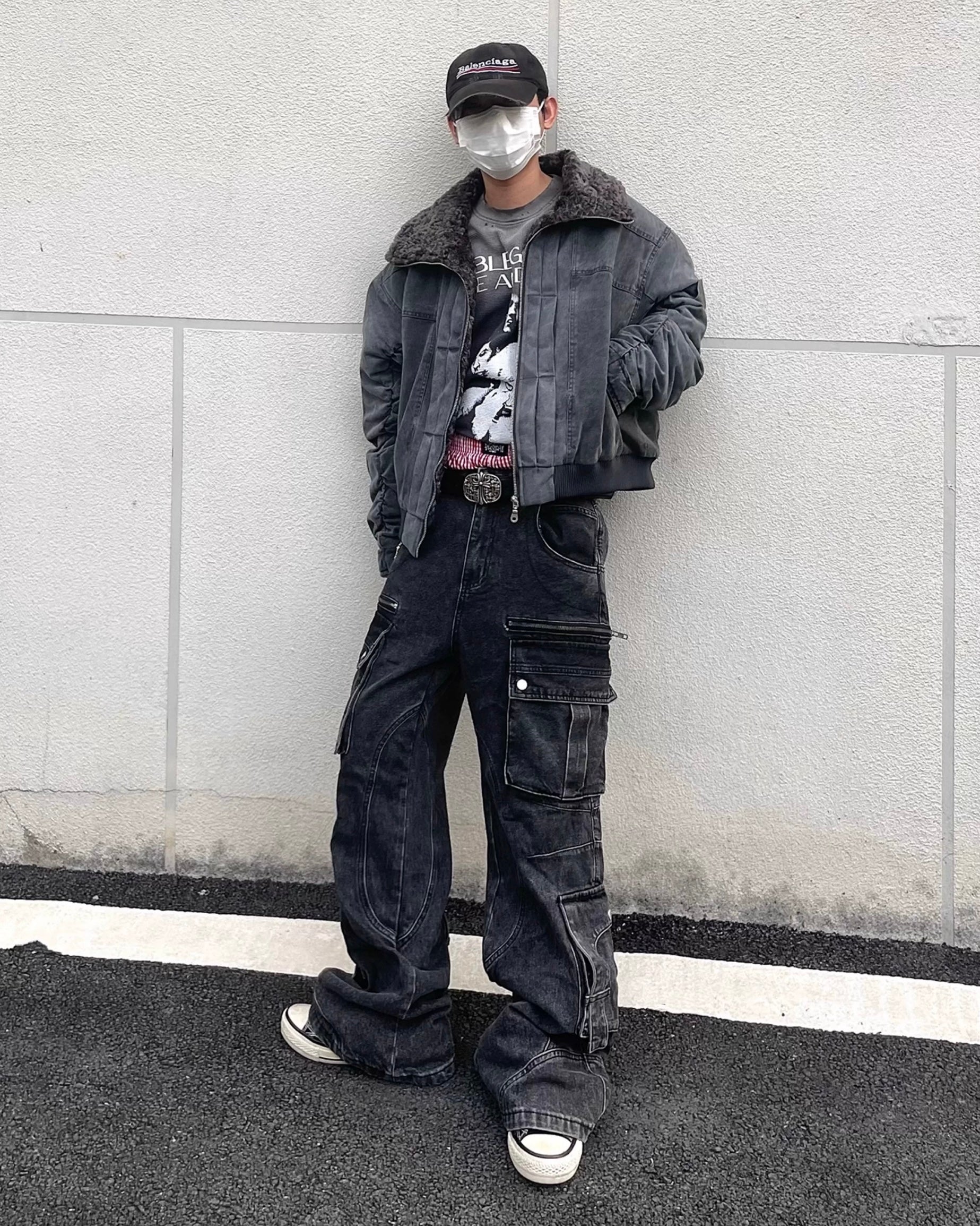 ウォッシュデニムボンバージャケット znk000170