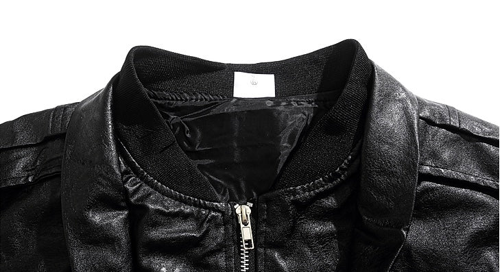 フェイクレザーMA-1ブルゾン znk000124