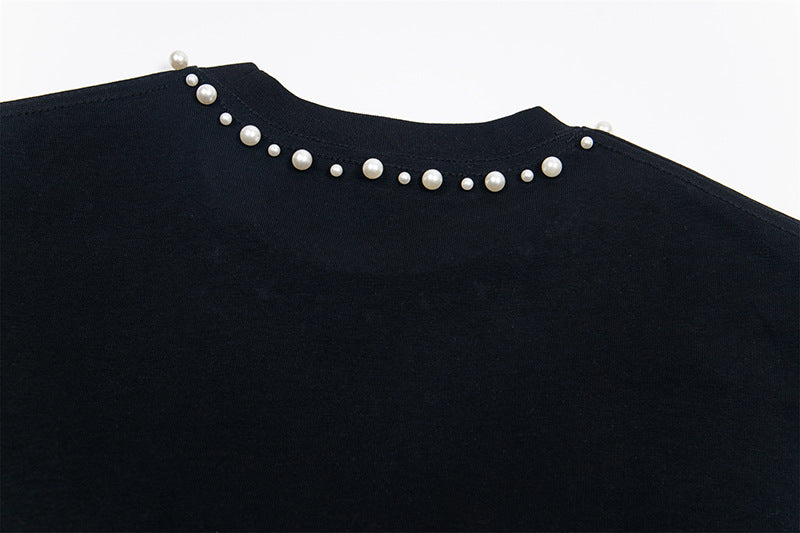 Pearl Stud T-Shirt znk000212