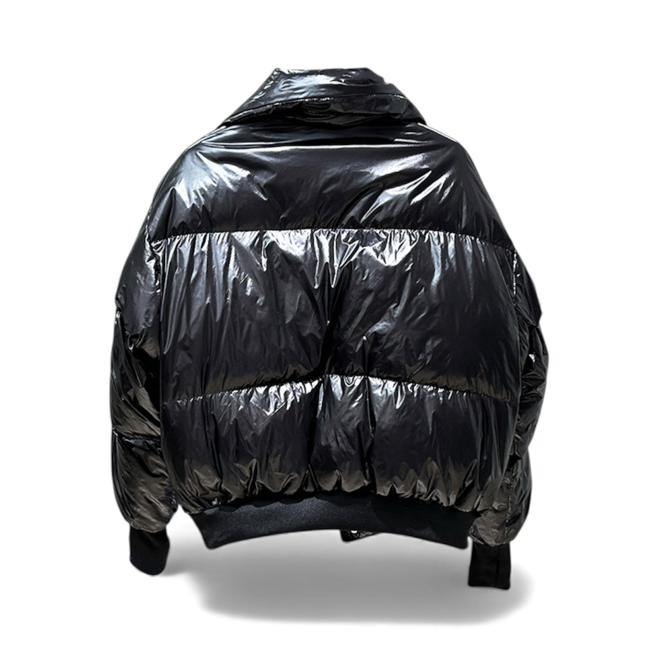 シャイニーパフアウター znk000027