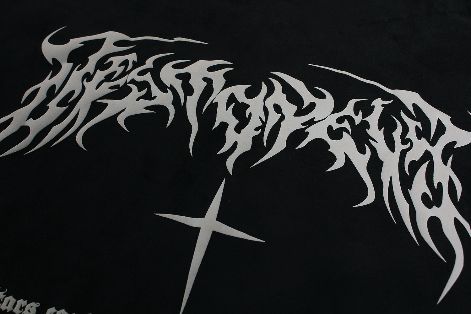 Vintage Wash Gothic Hoodie znk000285