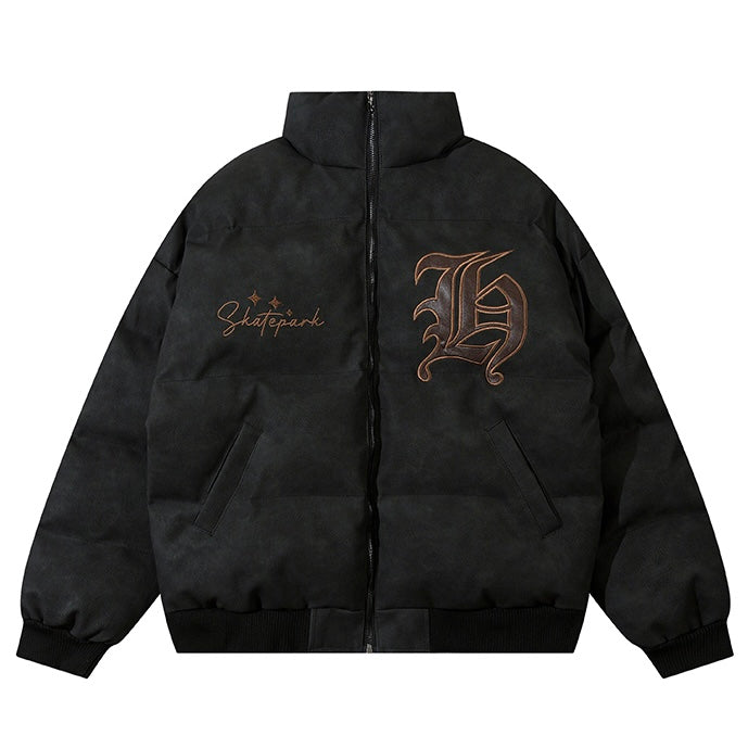 ゴシックレターヘビーダウンジャケット znk000101