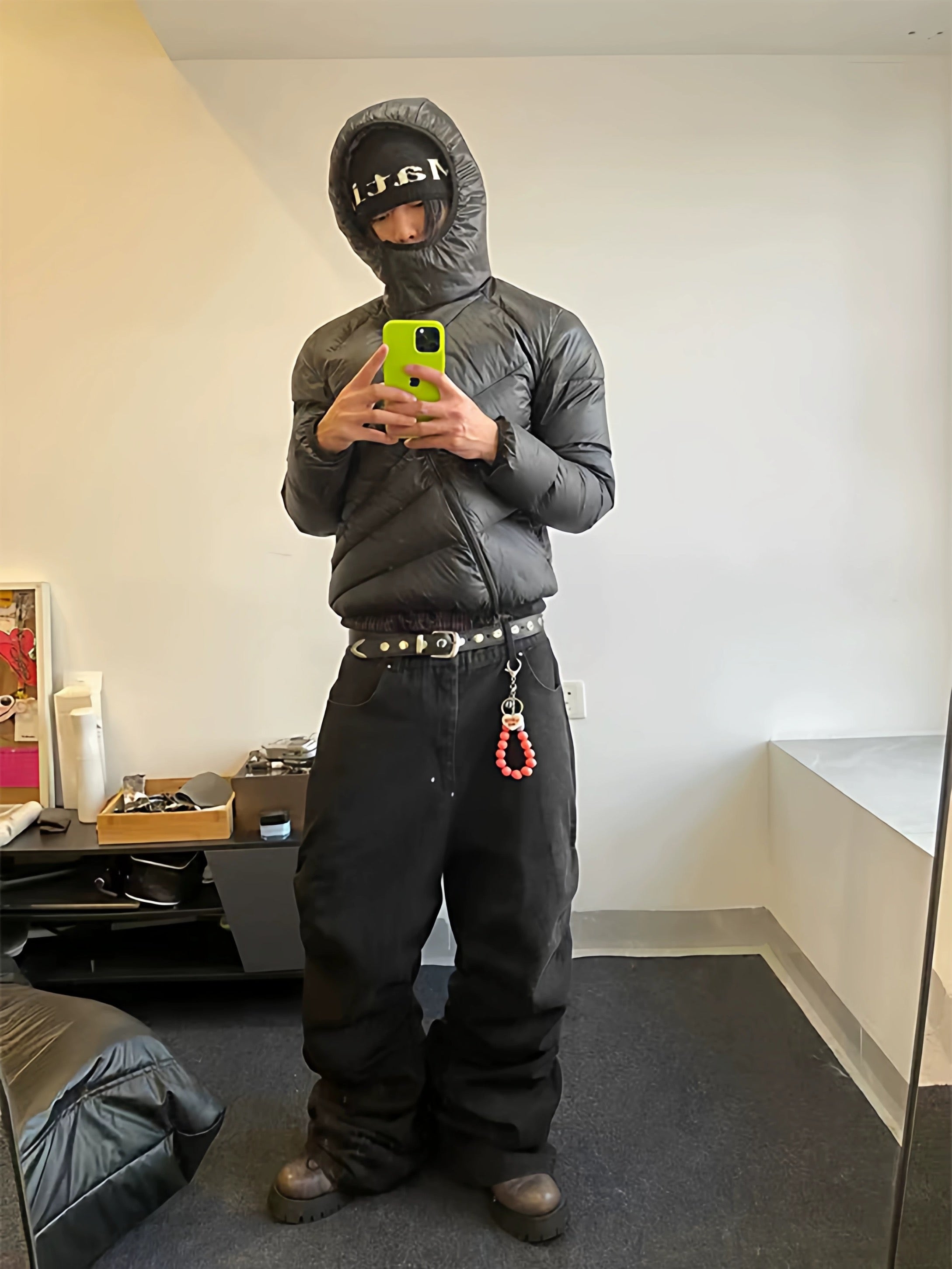 斜めジップフードジャケット znk000052