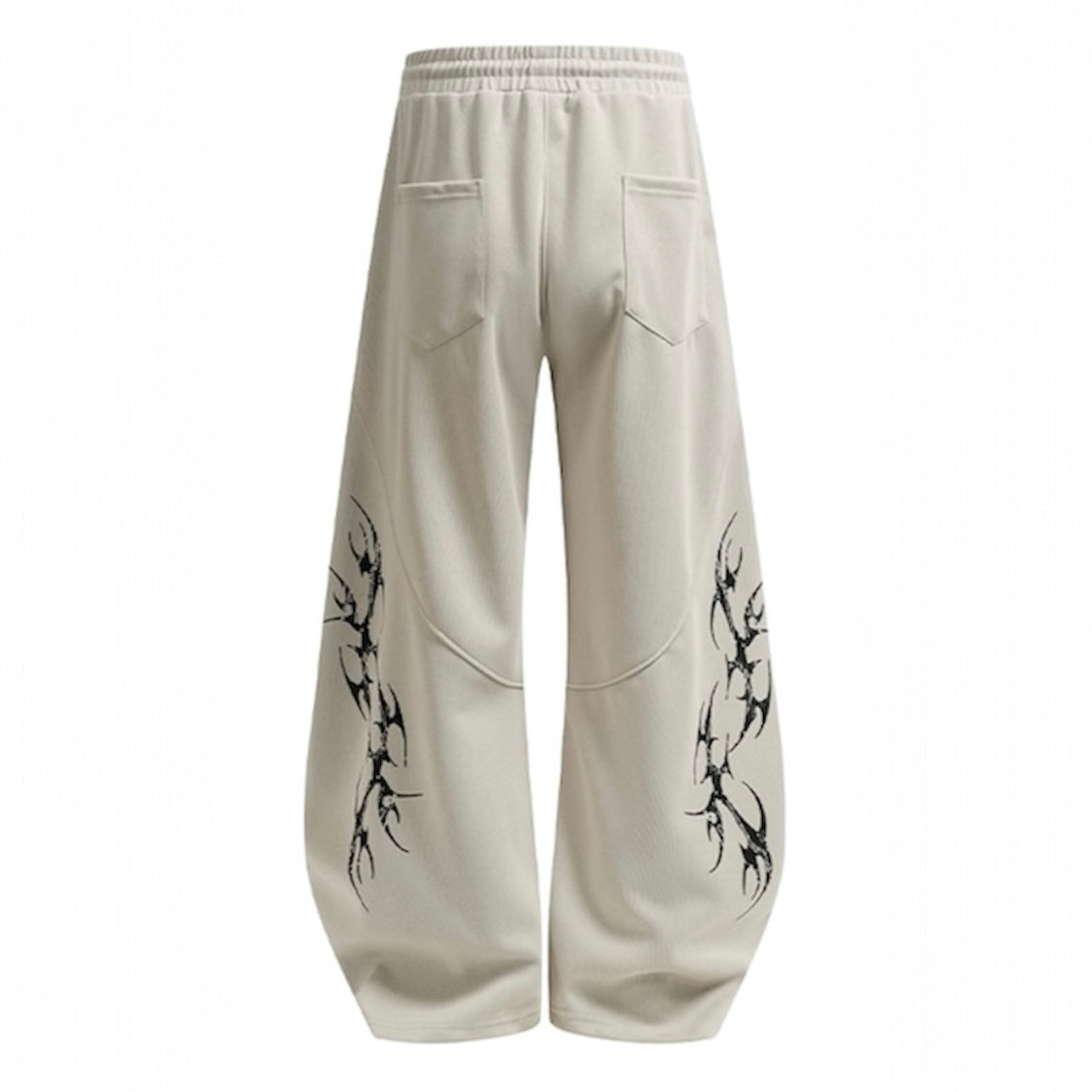 トライバルプリントワイドスウェットパンツ znk000145