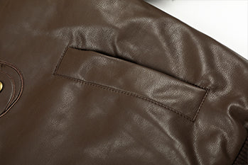 フェイクファーレザーブルゾン znk000102