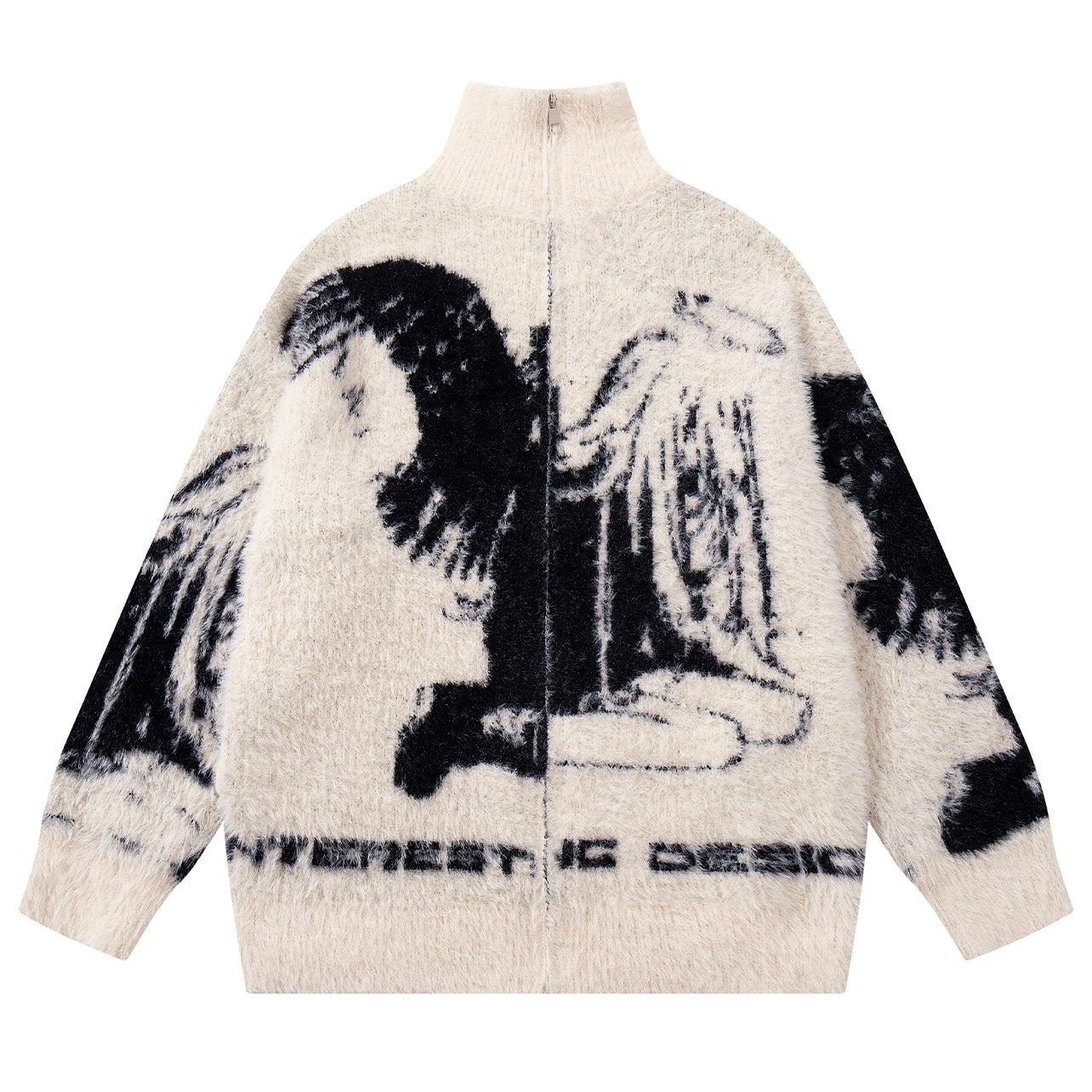 ハイネックニットジップジャケット znk000155