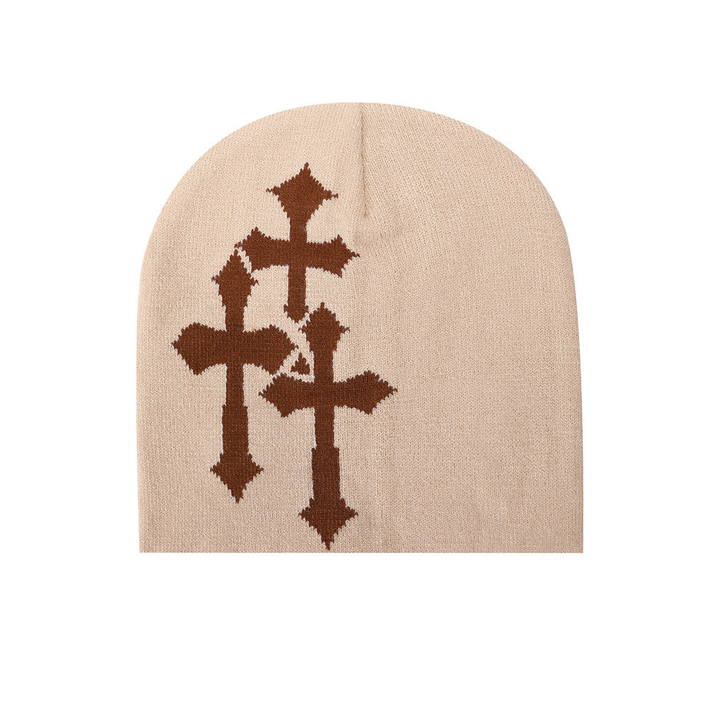 Cross Knit Beanie znk000250