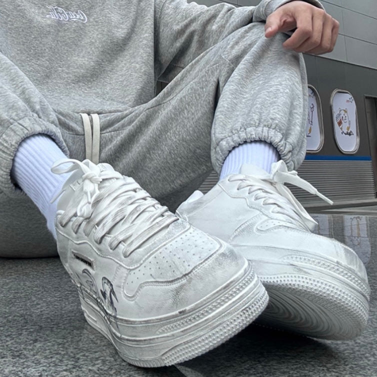 グラフィック厚底スニーカーznk000076