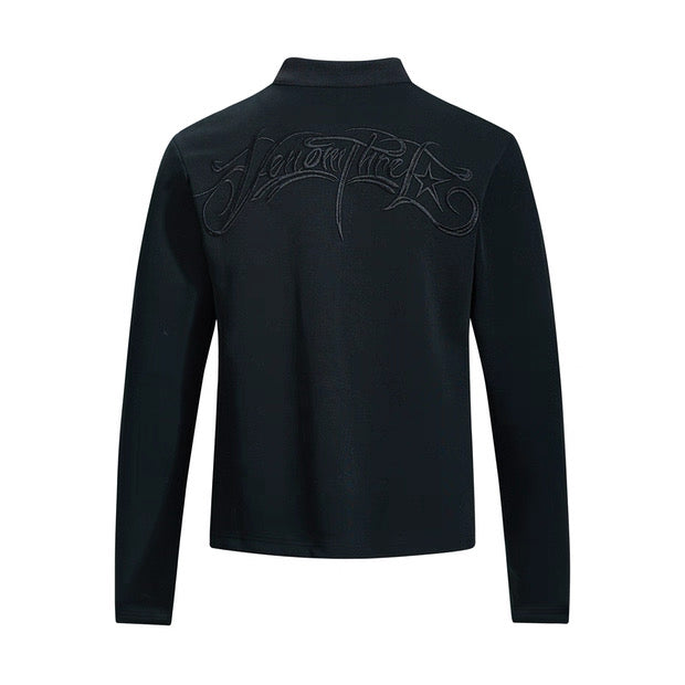 ヘンリーネックロングスリーブTシャツ znk000154