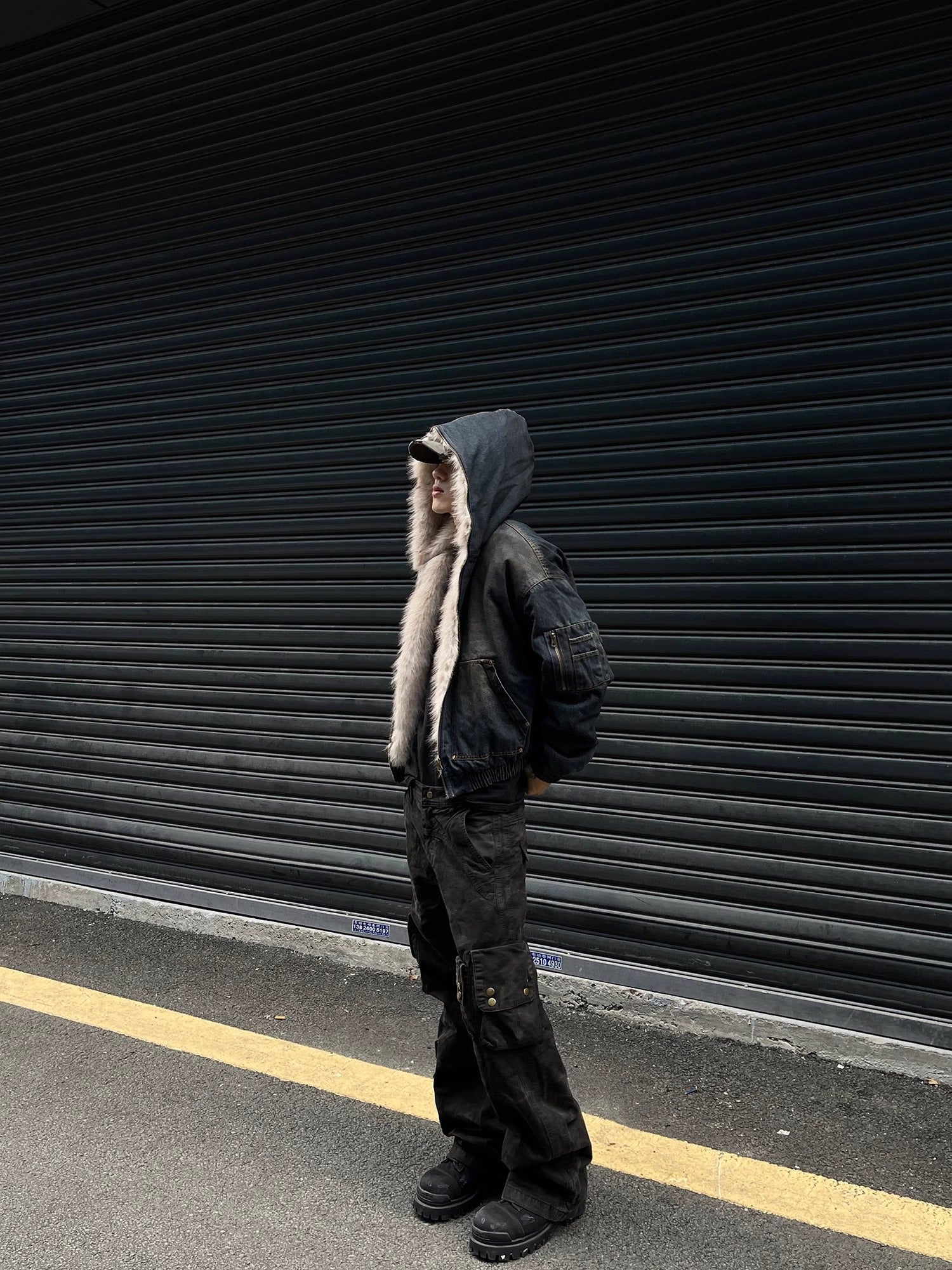 ボアライニングフーデッドジャケット znk000161