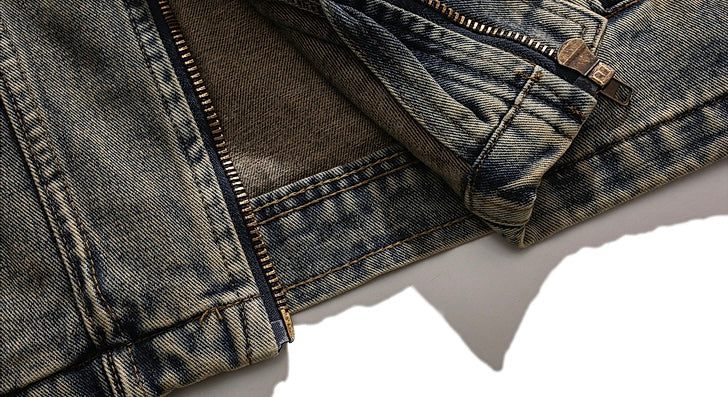 ウォッシュデニムスタンドジャケット znk000126