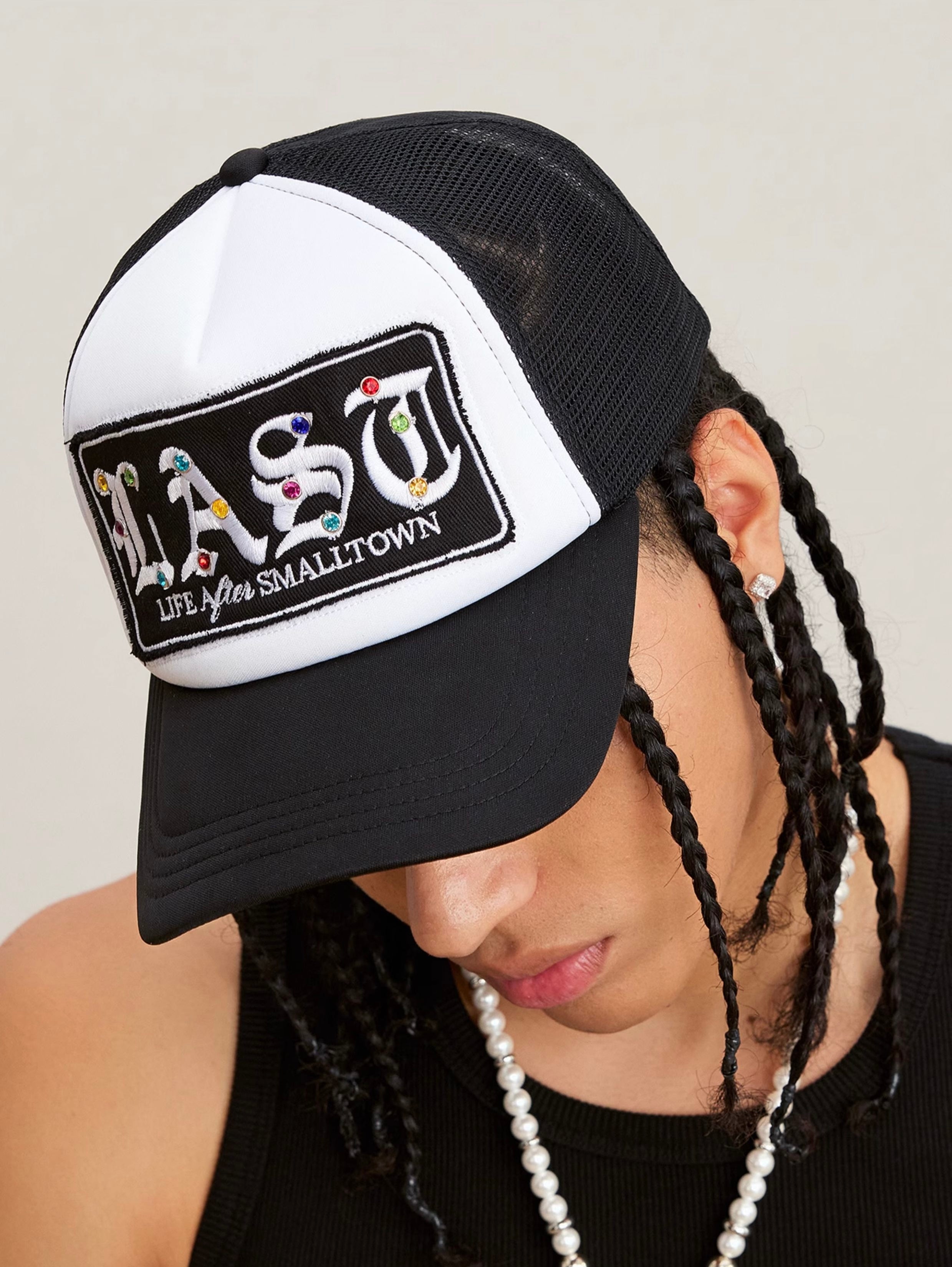 ビジューメッシュキャップ znk000046