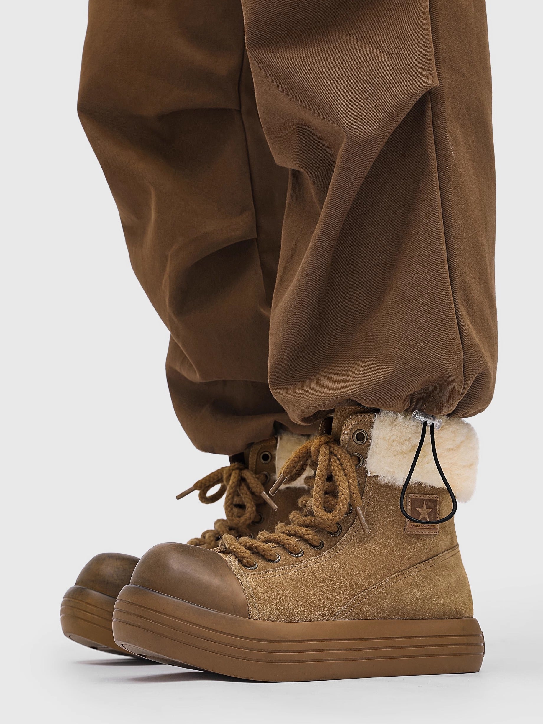 ボア付き厚底ハイカットブーツ
znk000148