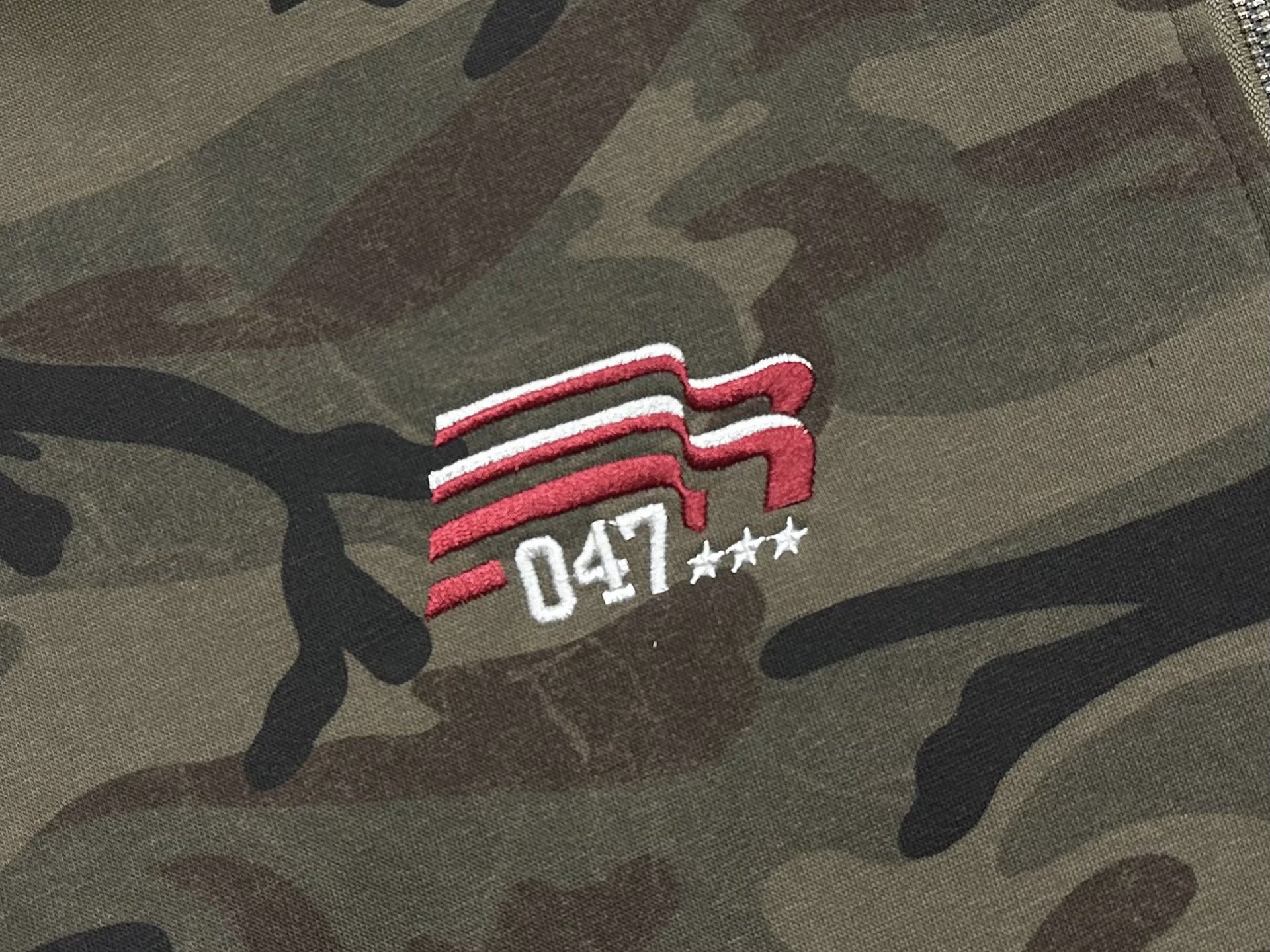 カモフラージュジップパーカー SS-000713