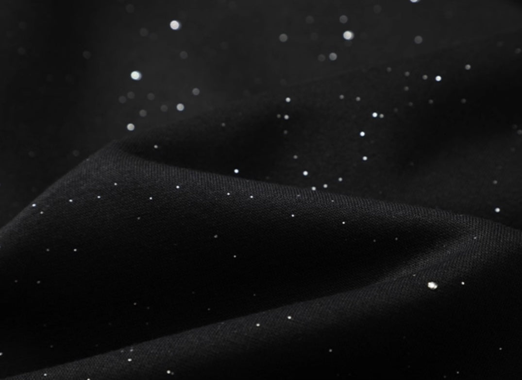 スプラッターブラックフーディー znk000082