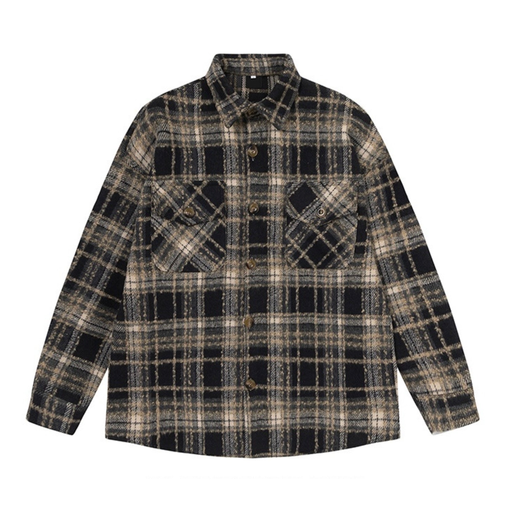 チェックヘビーフランネルシャツ znk000025