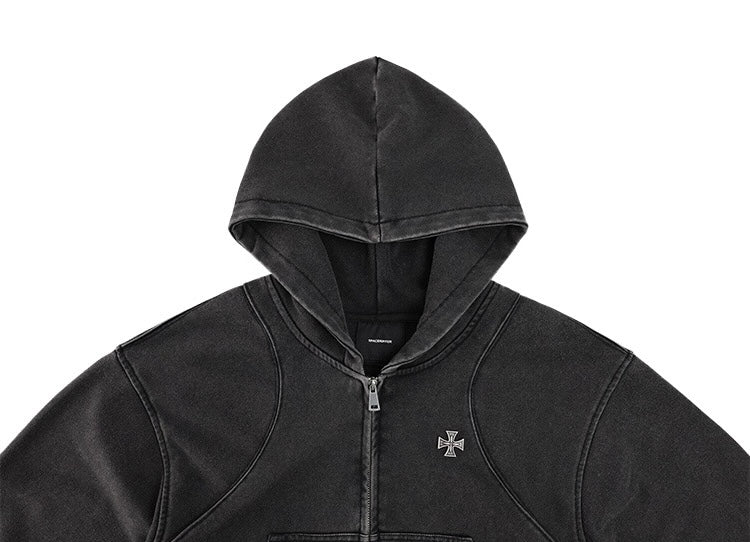 ウォッシュジップパーカー znk000150