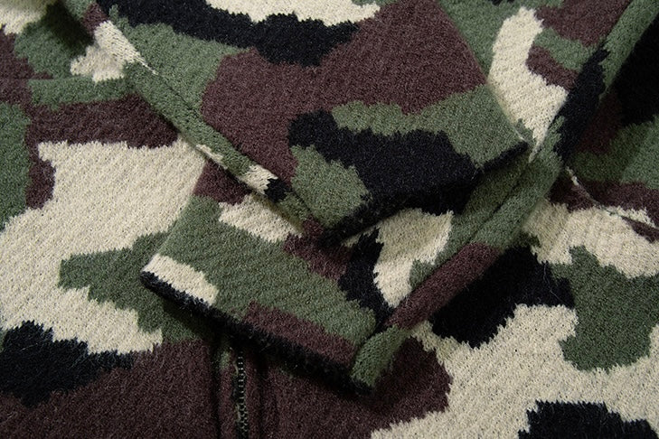 カモフラ切り替えジップニットジャケットznk000105