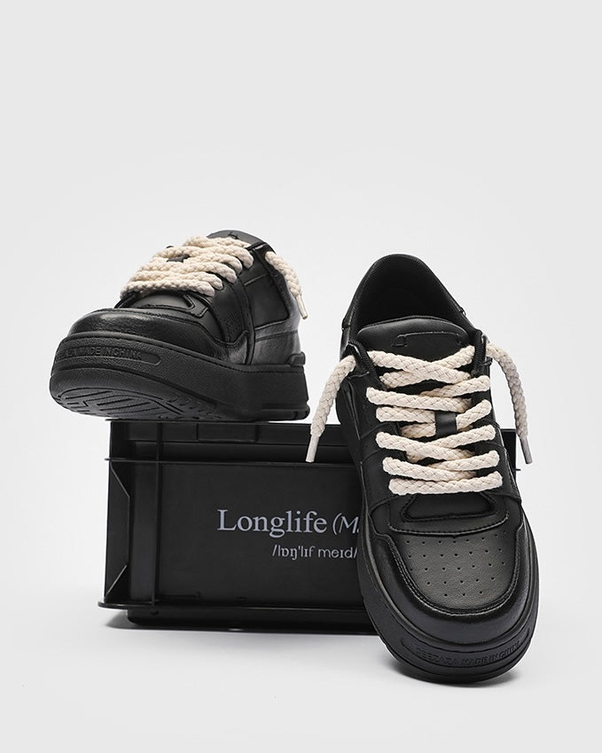 厚底ブラックスニーカー SS-000704