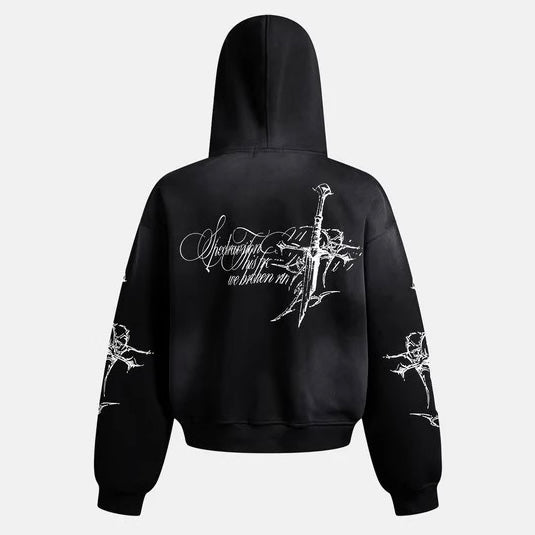 ゴシックレタリングジップパーカー znk000083