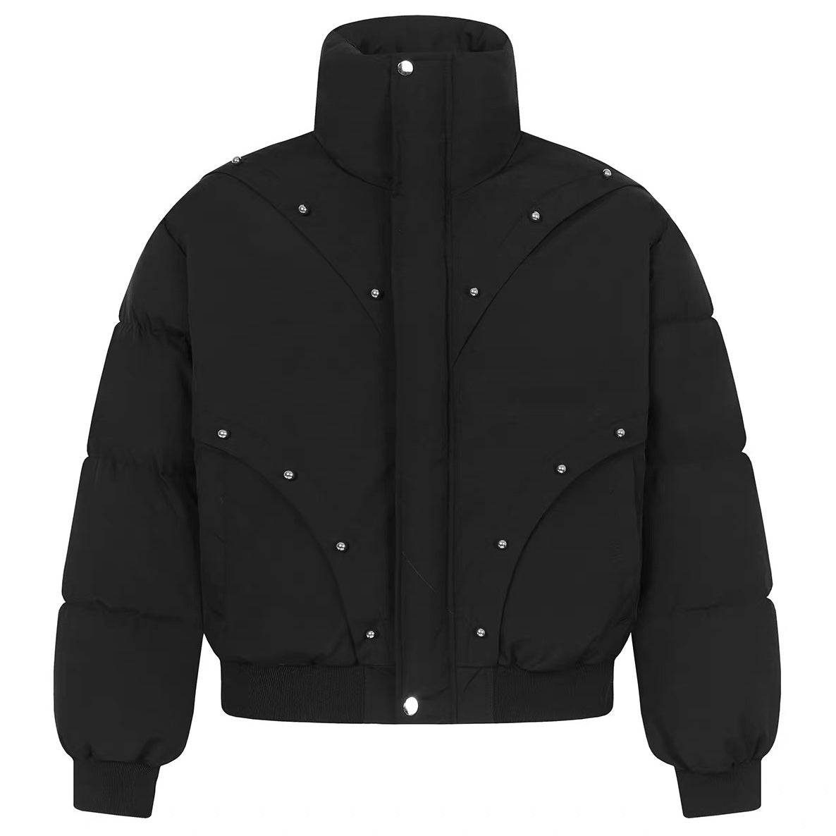 スタッズデザインショートジャケット znk000114