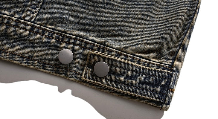 ウォッシュデニムスタンドジャケット znk000126