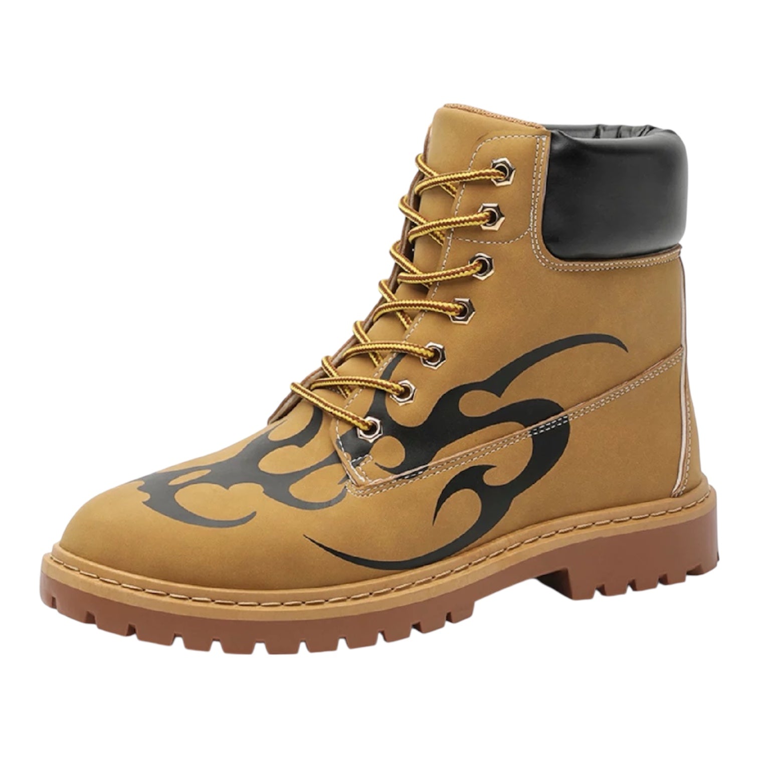 グラフィックレースアップブーツ znk000195