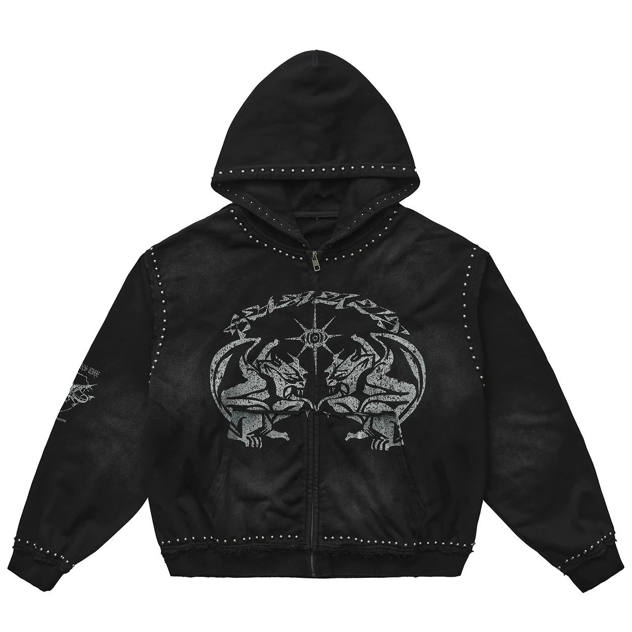 グラフィックスタッズパーカー znk000085