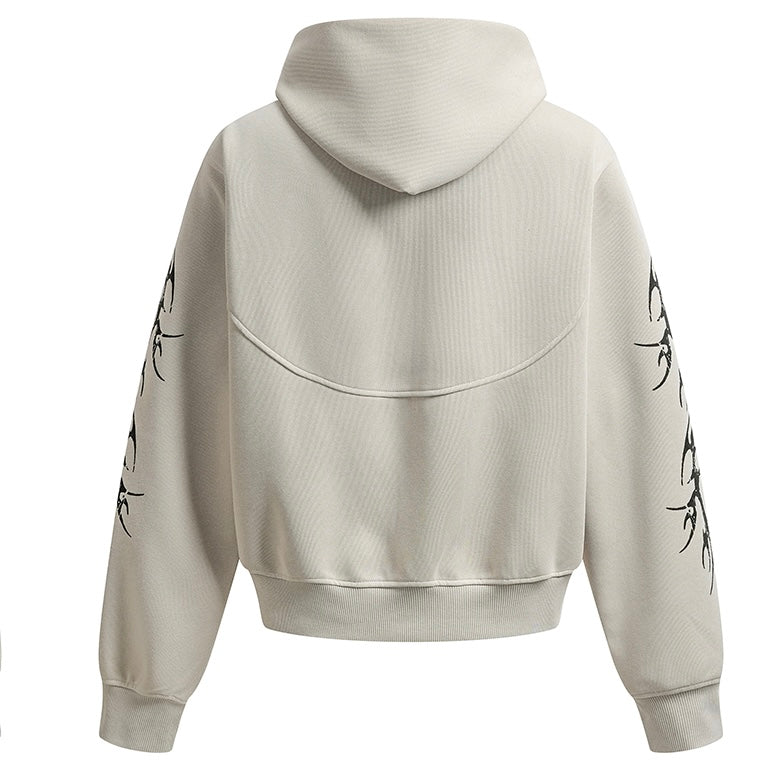 袖ロゴフルジップパーカー znk000145