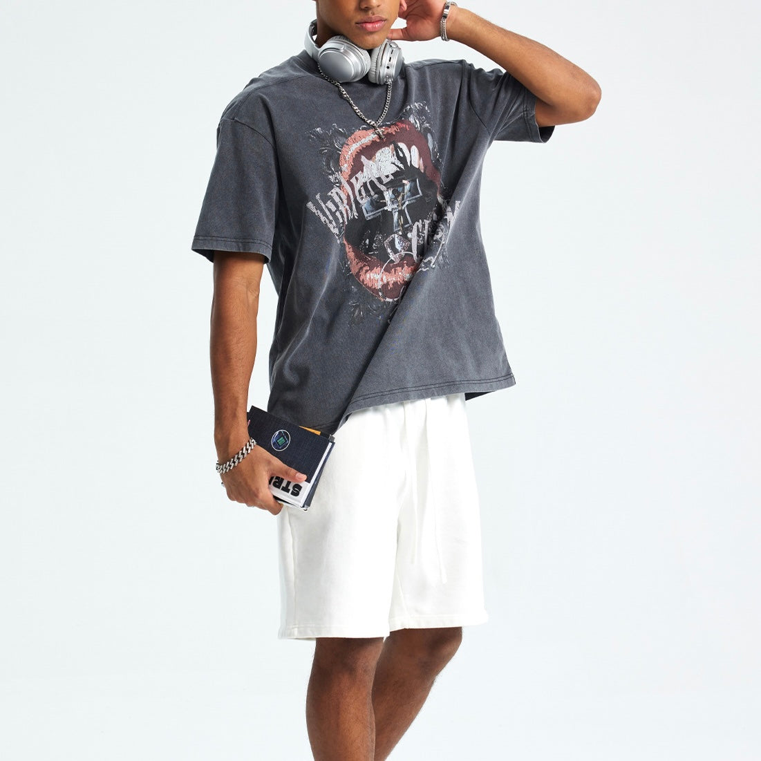 グラフィック Tシャツ SS-000457