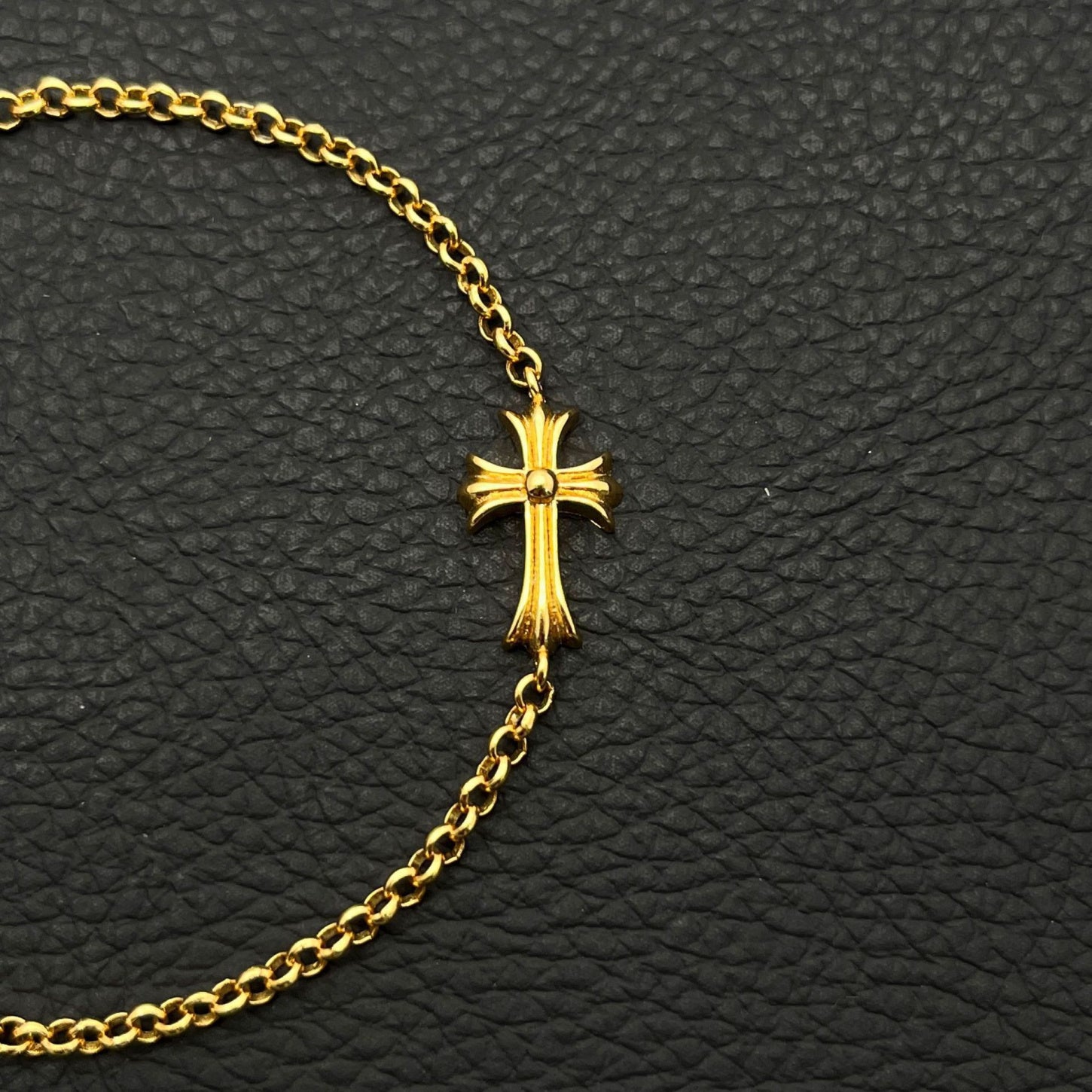 18kgp クロス チェーンブレスレット znk000135