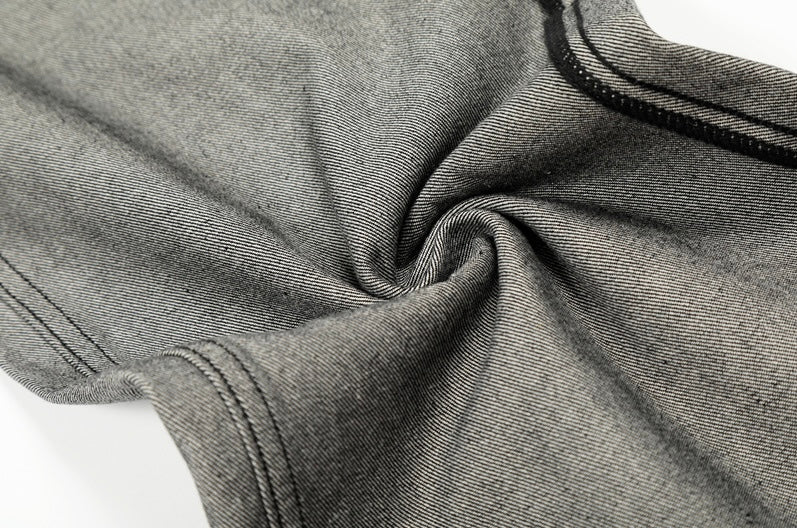 Dark Contrast Baggy Denim znk000287