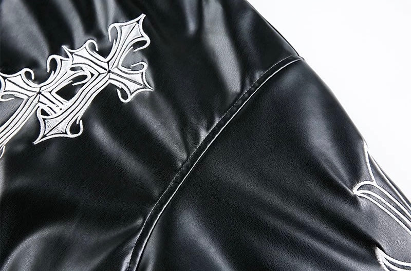 クロスレザージャケット znk000002