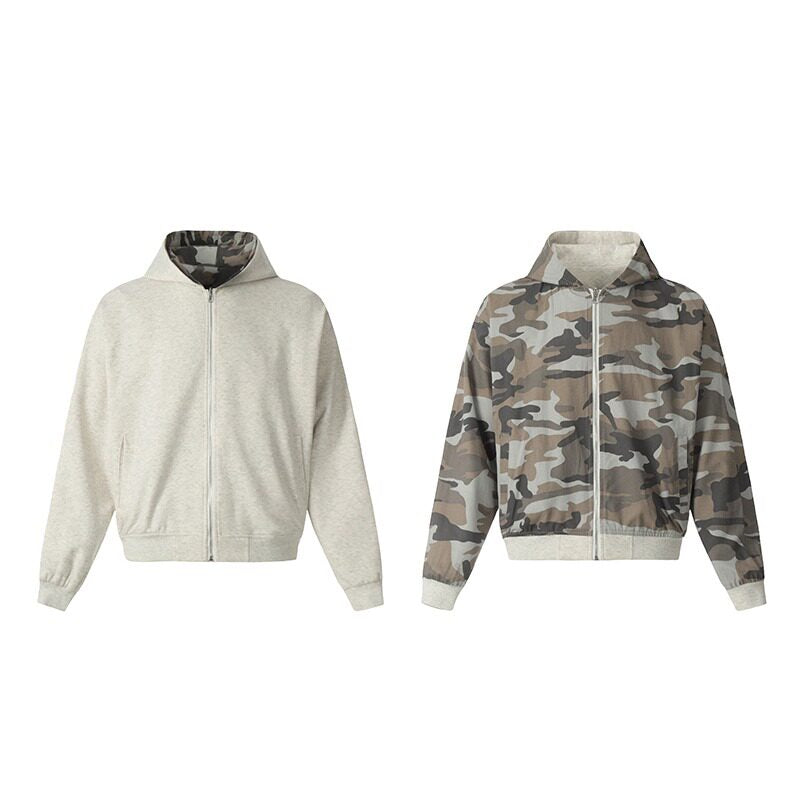 リバーシブルジップパーカー znk000171