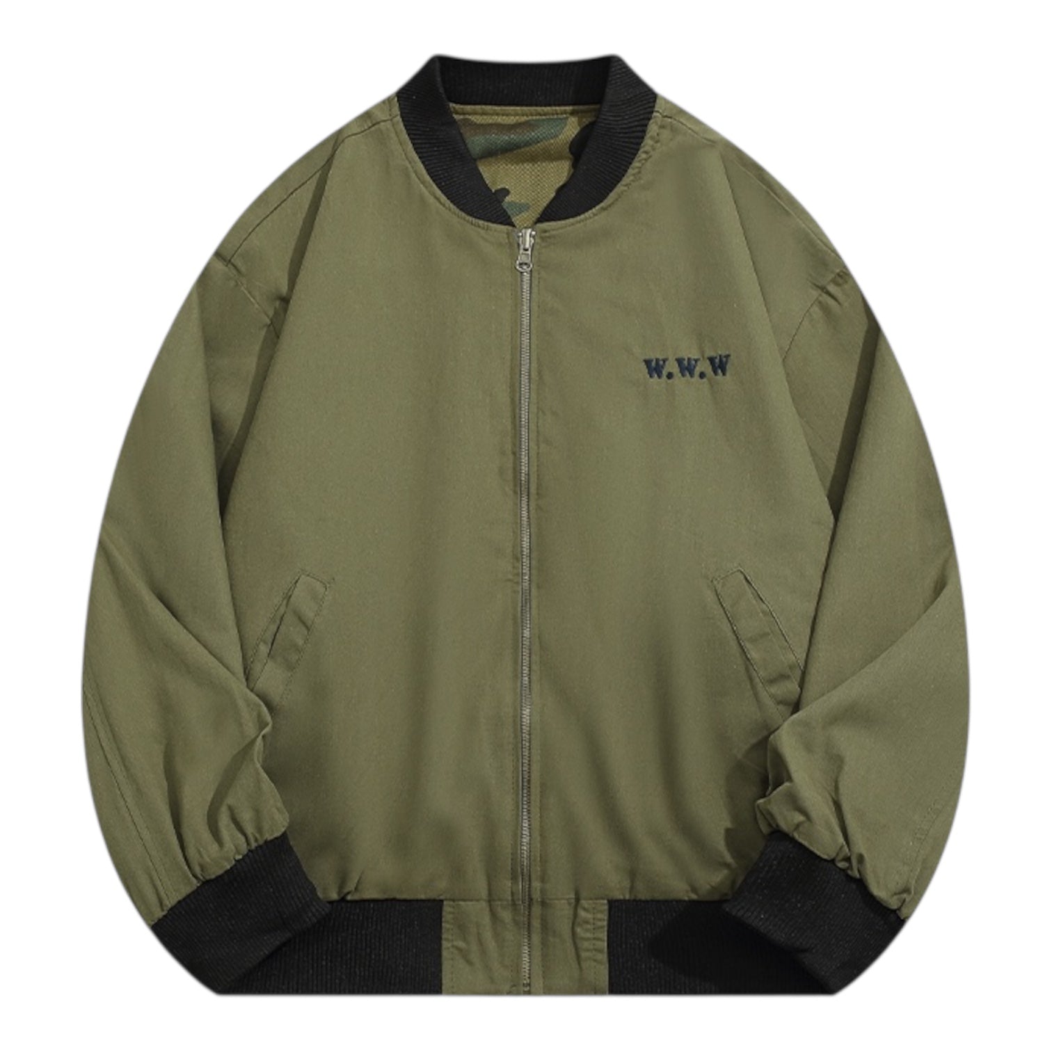 リバーシブルカモフラMA-1ブルゾン znk000129