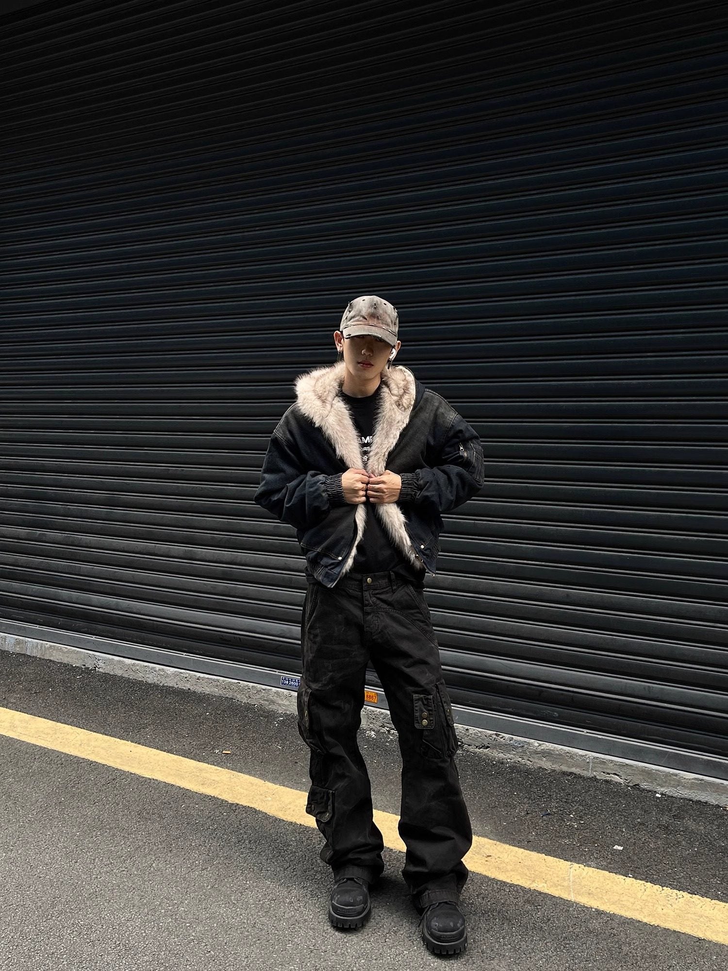 ボアライニングフーデッドジャケット znk000161