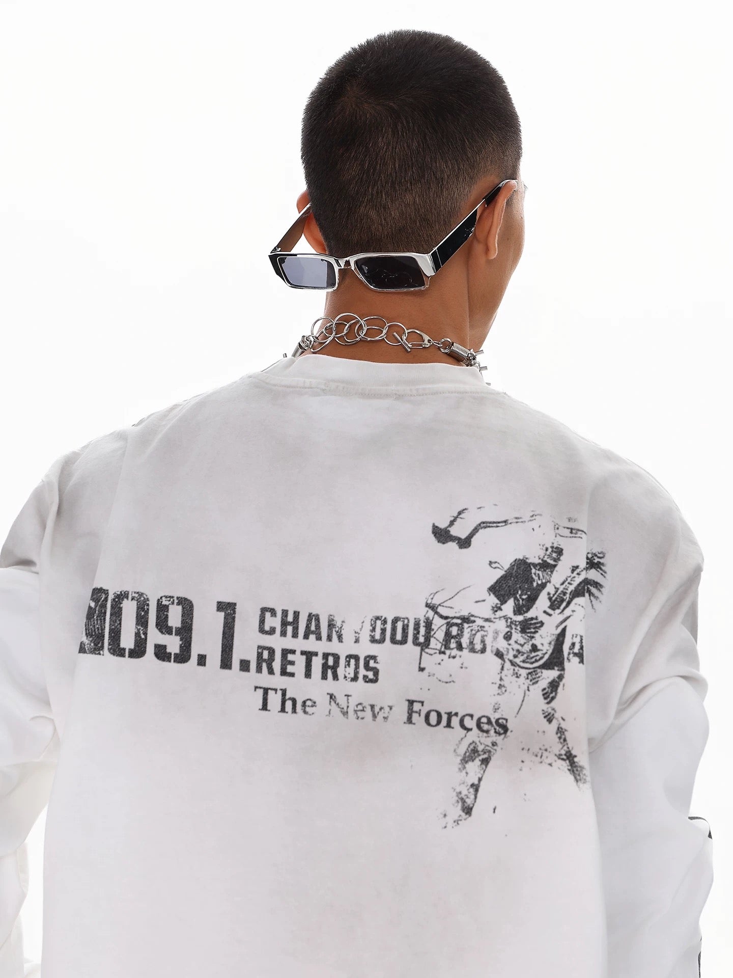 Grunge Style Long Sleeve T-Shirt znk000220