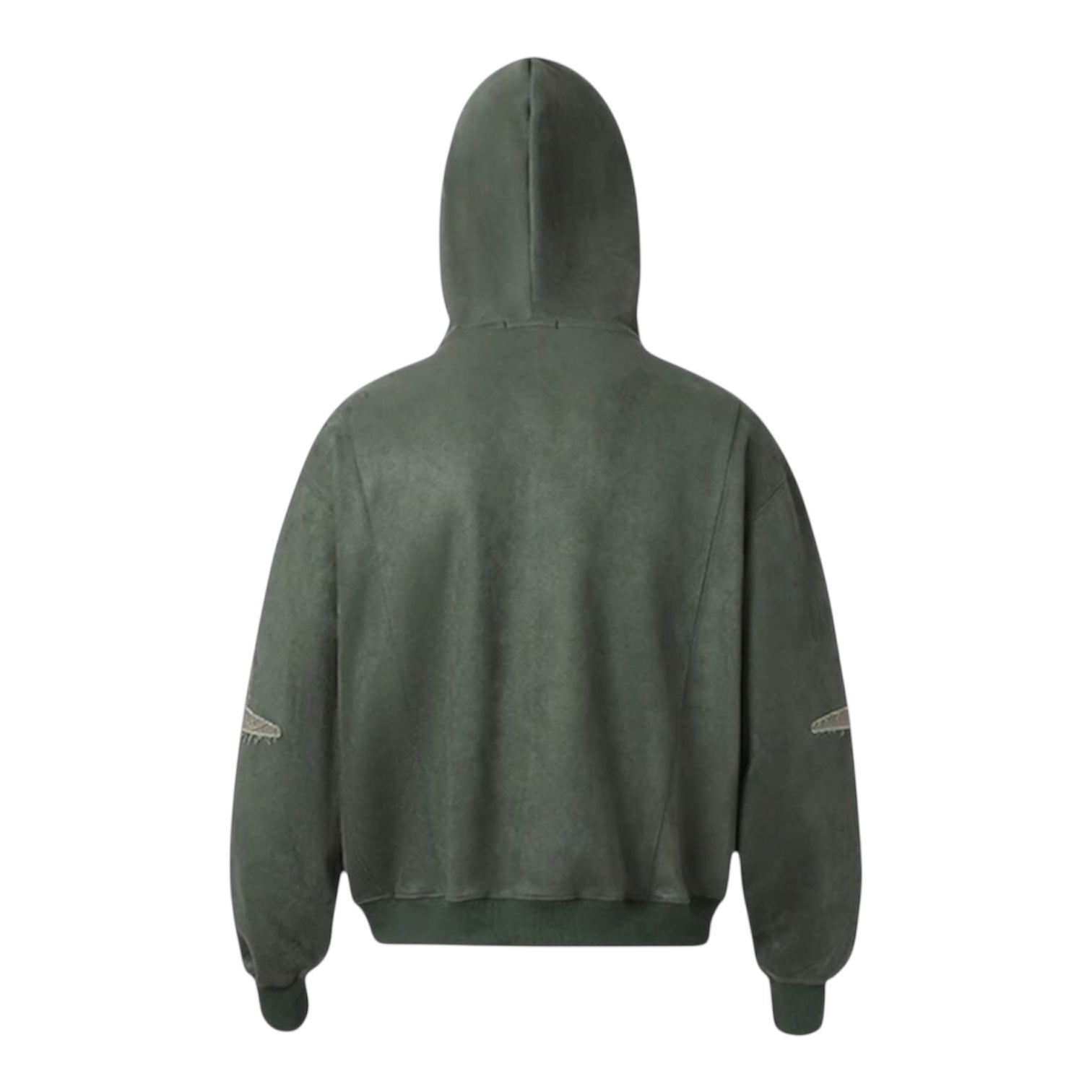 Graphic Washed Zip-Up Hoodie znk000204