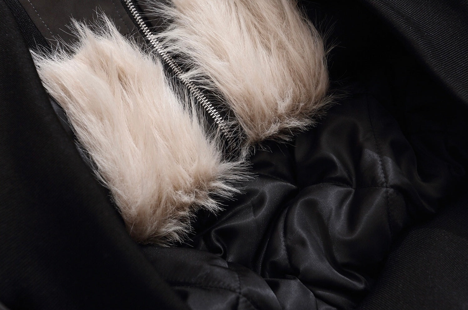 スエードファーフードジャケット znk000113