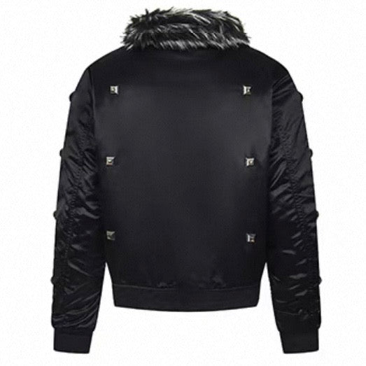 スタッズボンバージャケット znk000095