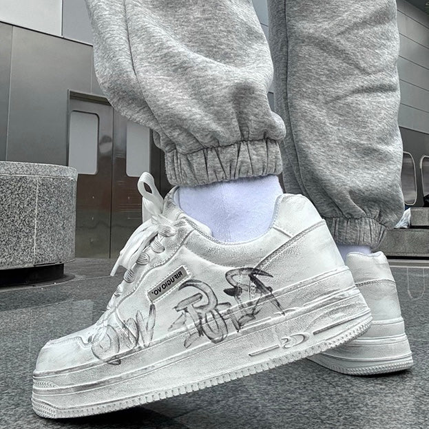 グラフィック厚底スニーカーznk000076