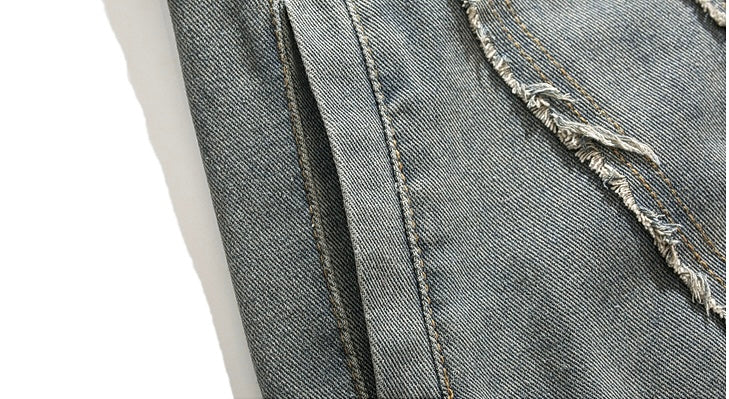 クラッシュデザインデニムジャケット znk000125