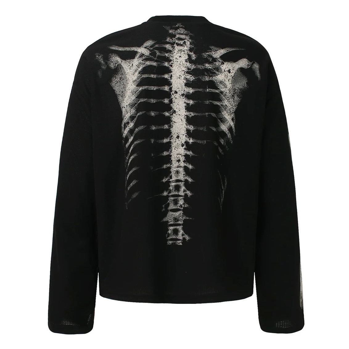 スカルグラフィックロングT-shirt znk000040