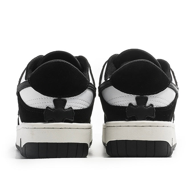 ツートンクロスデザインスニーカー znk000035